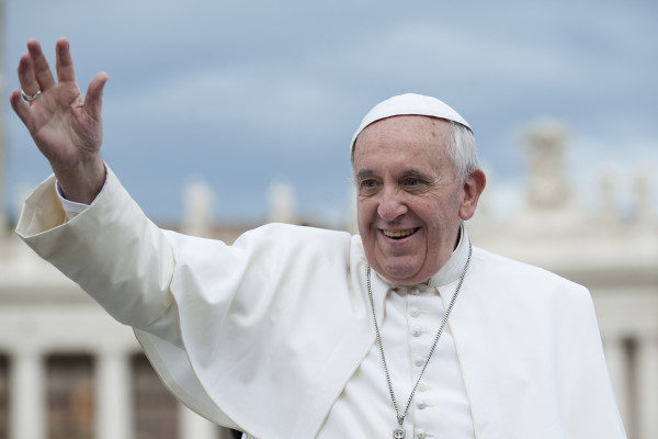 Pope Francis injures self on Visit to Colombia - BellaNaija