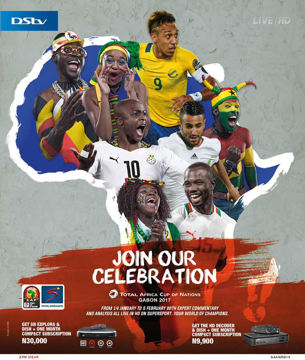 Enjoy Africa Football at its Best! AFCON 2017 is Here