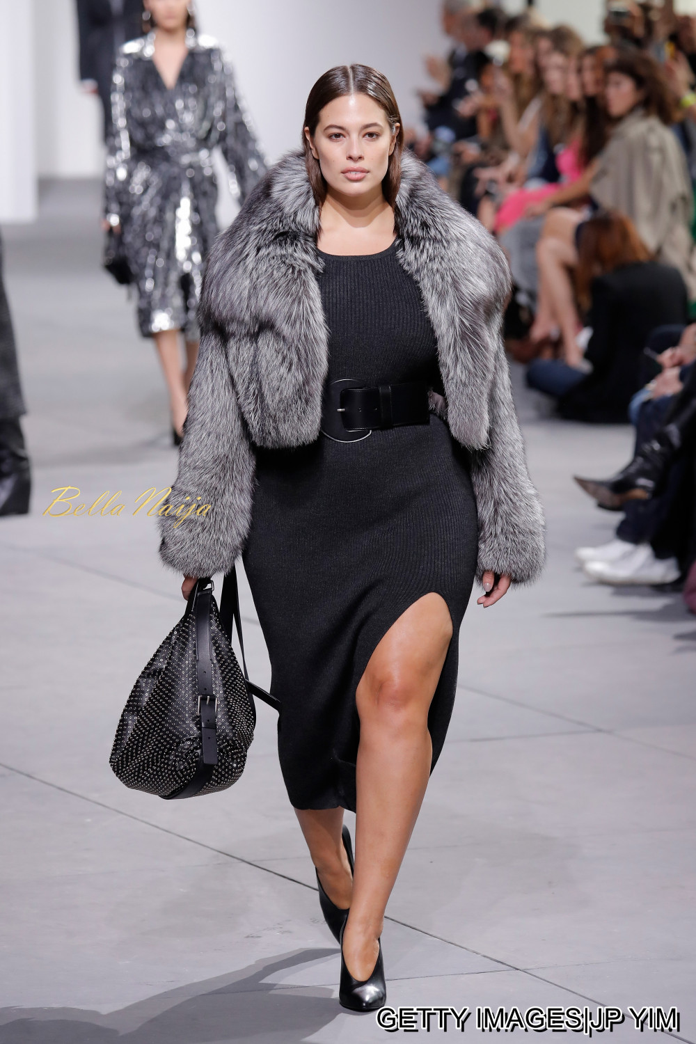 Ashley Becomes First Curvy to Walk for Michael Kors Collection | BellaNaija