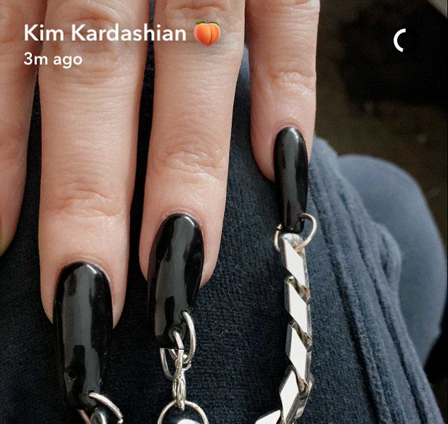 Trend or Nah Would You try Kim Kardashian's Pierced Nail Manicure