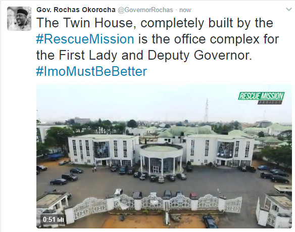 Imo Govt's Construction of an 