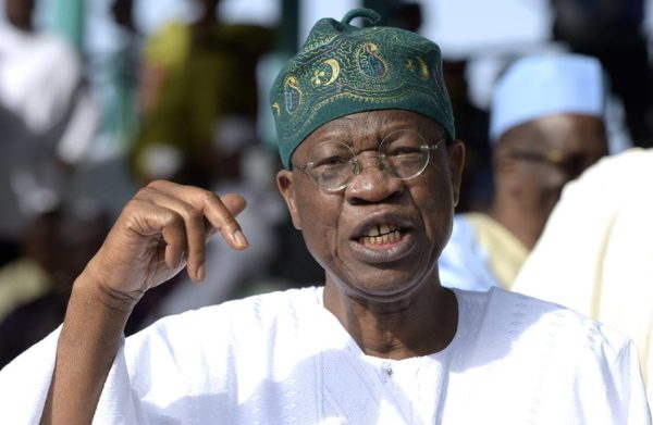 "I didn’t say I’ll ban the production of Nigerian videos overseas" - Lai Mohammed