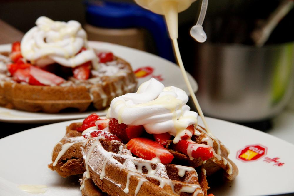 The Waffle Stop Cafe Officially Launches In Abuja Offers Delicious Waffles Pancakes With A Variety Of Toppings Fruity Drinks Bellanaija