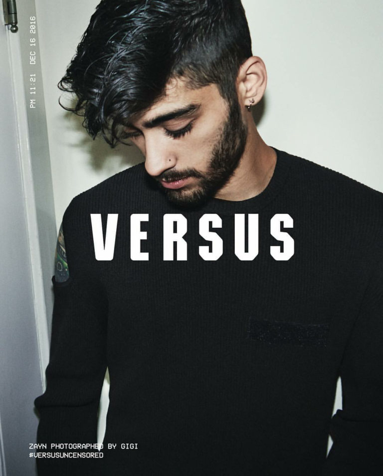 Zayn Malik Stars in Versus Versace Spring '17 campaign shot by