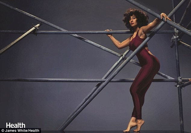 Tracee Ellis Ross Shows Off Her Toned Body As She Covers Health Magazines April 2017 Issue