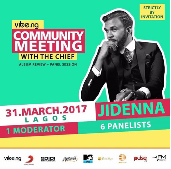 Jidenna is in Lagos! Get the Scoop on his Album Versus Singles In The  Digital Era Interactive Forum happening TODAY