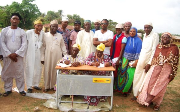 MTN Foundation donates furniture in Muslim Junior Secondary School Erinle, Kwara State