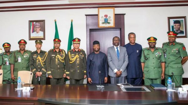 General Abu Belal Muhammad Shafi'ul Huq_Professor Yemi Osinbajo