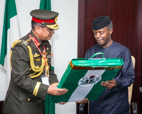 General Abu Belal Muhammad Shafi'ul Huq_Professor Yemi Osinbajo