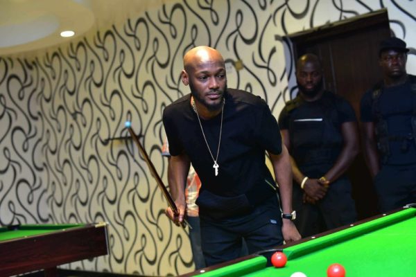 2Baba with football fans