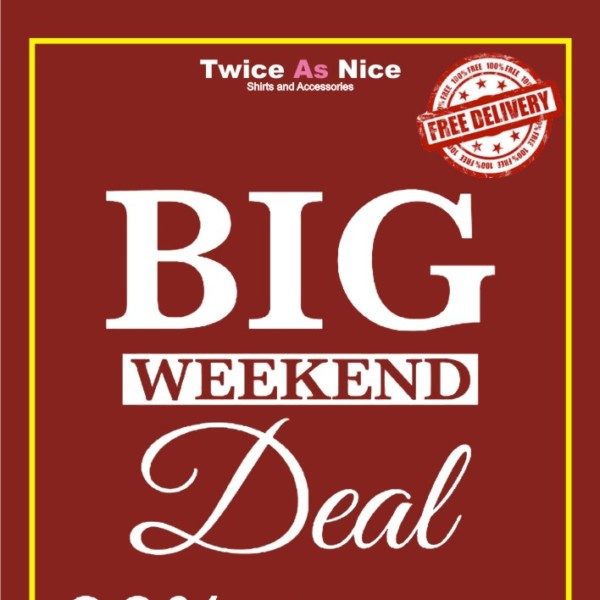 Twice As Nice Is Offering 30 Discount Off All Shirts Place The Order For That Perfect Shirt Now Bellanaija