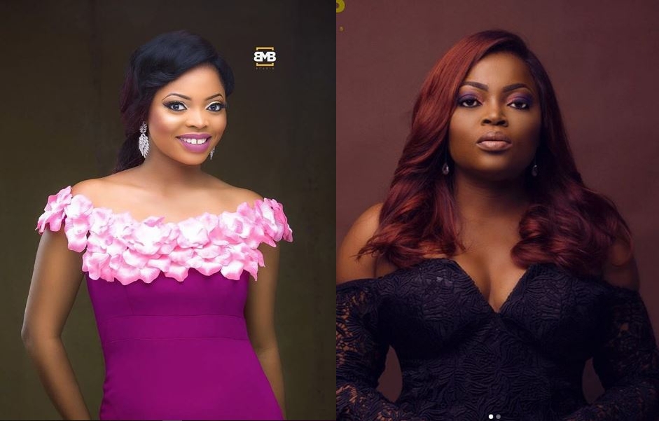 Image result for A couple of days ago there were rumours that stars of popular comedy series “Jenifa’s Diary”, Juliana Olayode and Funke Akindele-Bello had a clash during the current season of the series and would not be working together to finish the series.