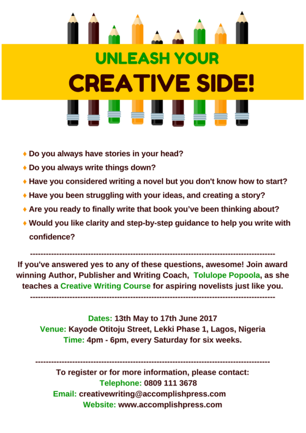 creative writing courses for primary school
