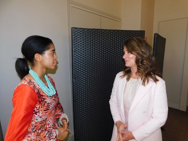 Zuriel Oduwole in a chat with Melinda Gates