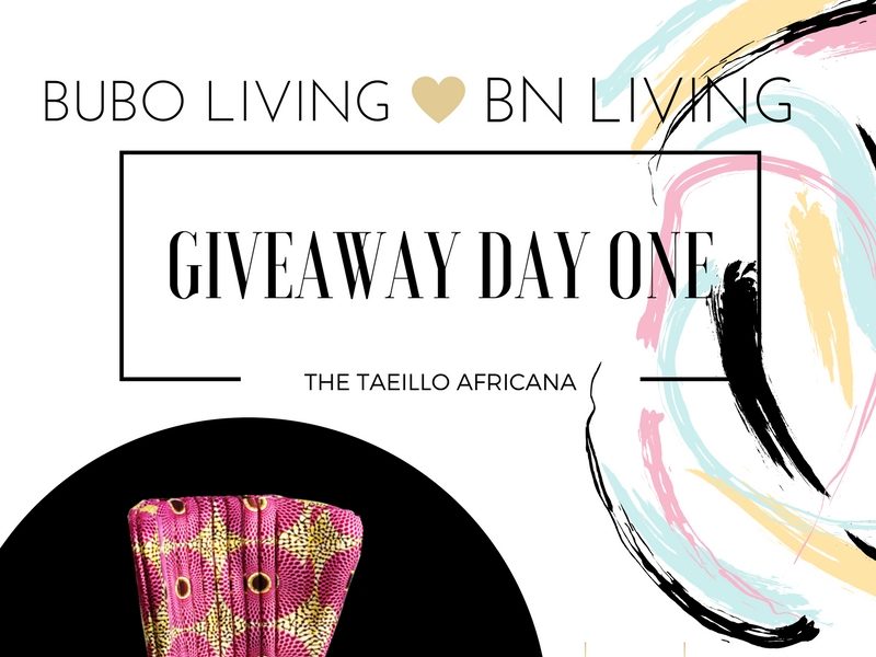 BuboLiving.com is Live! Win the Taeillo Africana Chair & More for Your ...