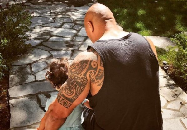 Dwayne "The Rock" Johnson and Daughter Jasmine