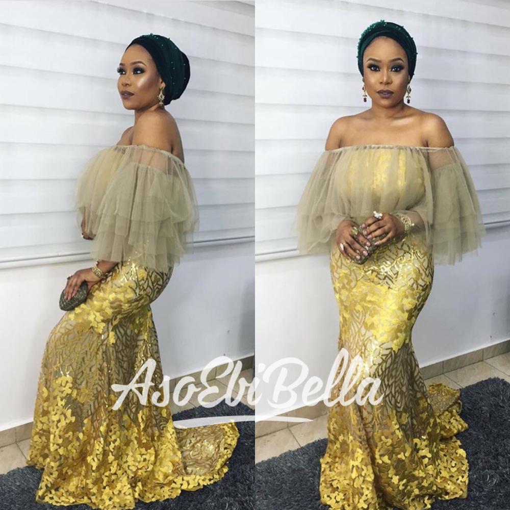 aso ebi for pregnant ladies