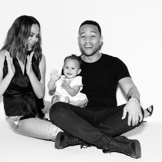 Happy 1st Birthday to John Legend & Chrissy Teigen's Daughter Luna! See