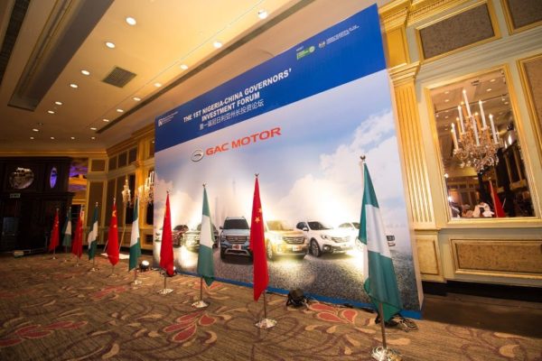 Nigeria-China Governors’ Investment Forum