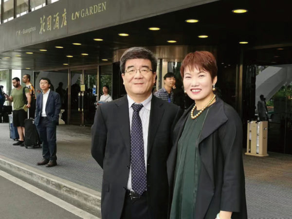 Professor HaiWen & President of Choice International, Ms Diana Chan