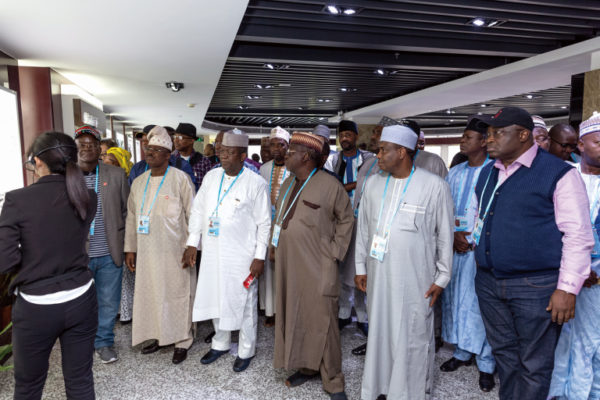 A Cross-Section of State Governors during a tour to Factories in China