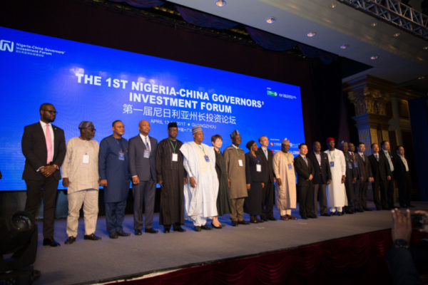 Governors and partners of the forum at the closing Banquet