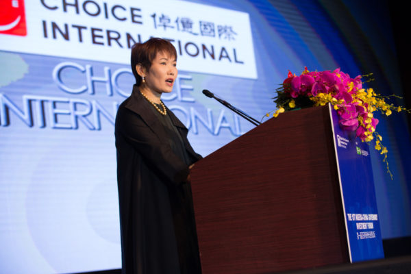 Ms. Diana Chan, President of Choice International at Nigeria-China Governors’ Investment Forum