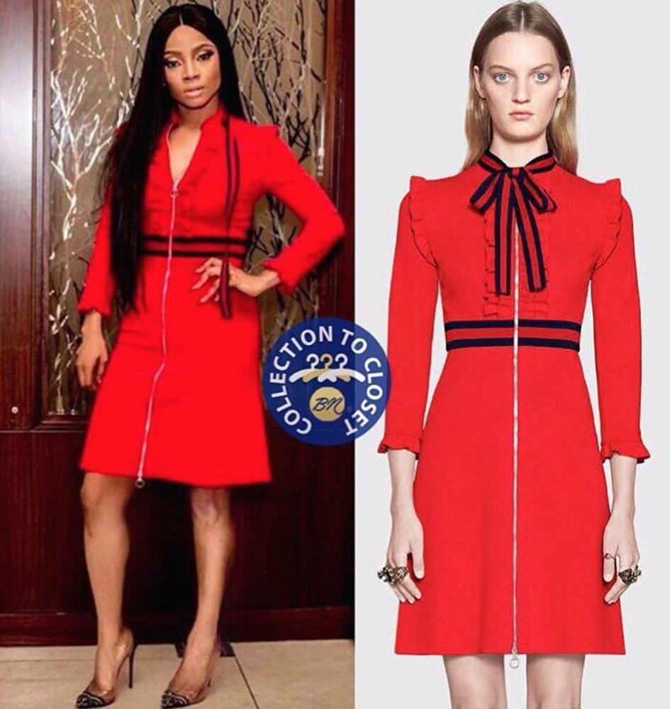 BN Pick Your Fave: Toke Makinwa and K. Michelle in Gucci