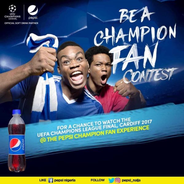 Pepsi #ChampionFan BellaNaija