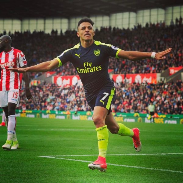 BellaNaija - Arsenal maintain chase for Champions League Spot with Dominant Stoke Win