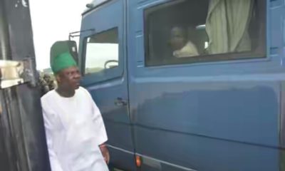 BellaNaija - Governor Ibikunle Amosun's convoy hit by CBN Bullion Van