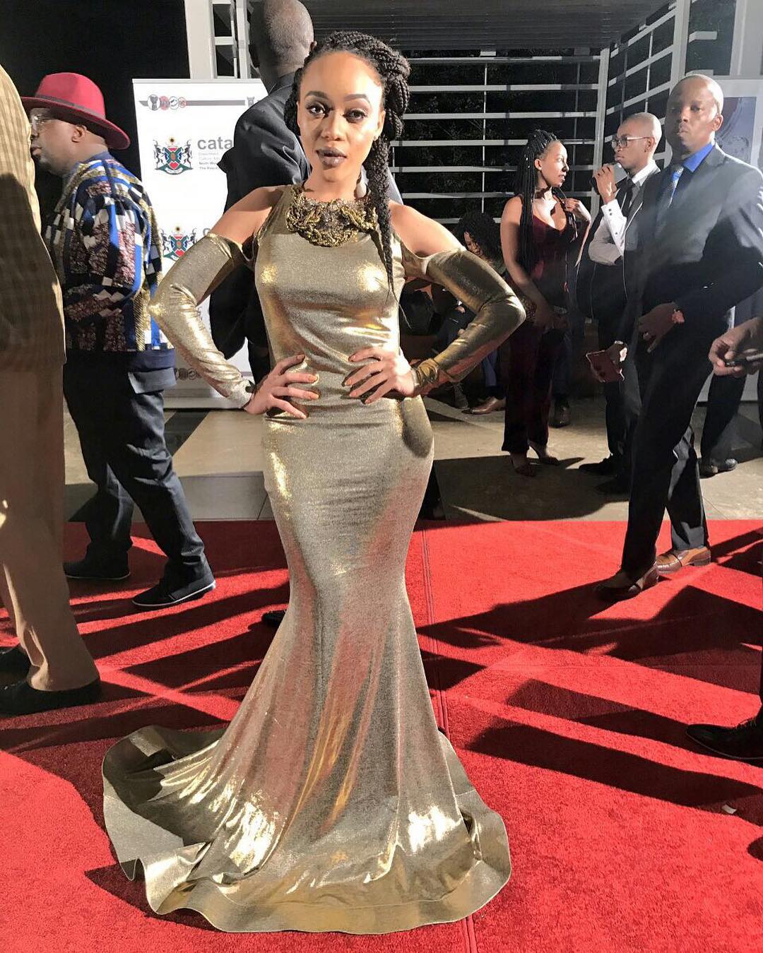 BellaNaija - First Photos: Bonang Matheba, Pearl Thusi & More at The 23rd South Africa Music Awards