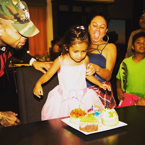 BellaNaija - Chris Brown throws Lovely Pool Party for Royalty's Third Birthday | See Photos