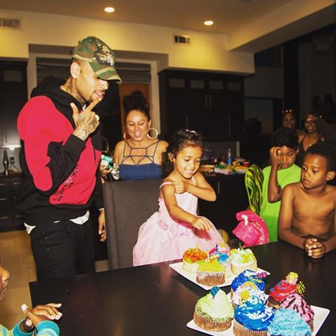 BellaNaija - Chris Brown throws Lovely Pool Party for Royalty's Third Birthday | See Photos