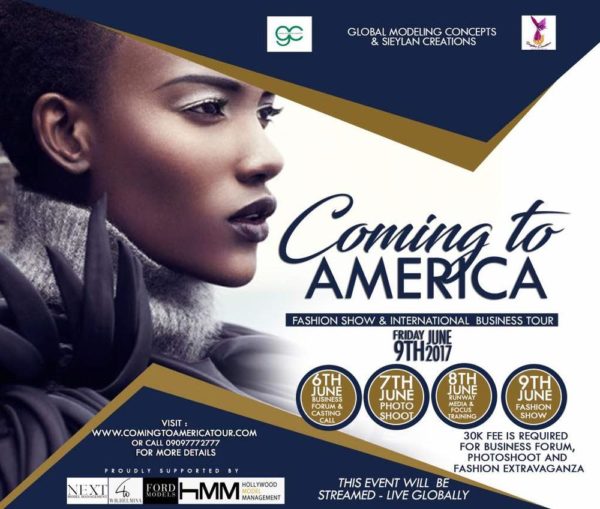 Coming To America fashion and business tour