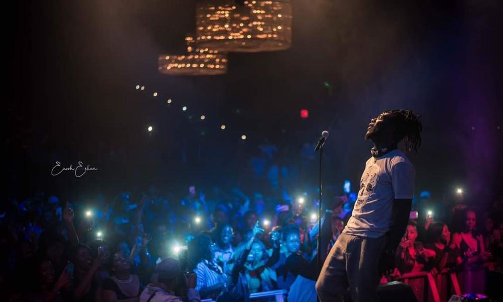 Burna Boy kicks off His