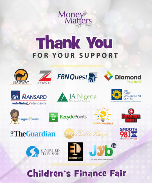 Money Matter With Nimi & Best Man Games Host Nigeria's First Children's Finance Fair