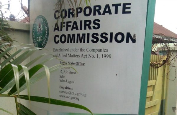 CAC closes Manual Registration of Companies in Five States