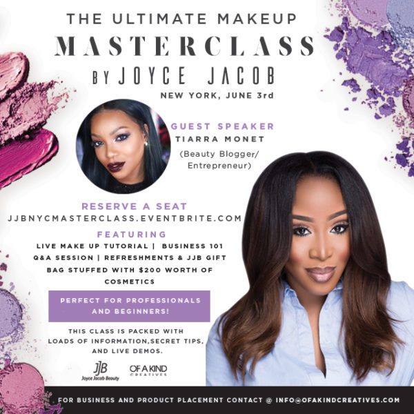 Joyce Jacob makeup masterclass