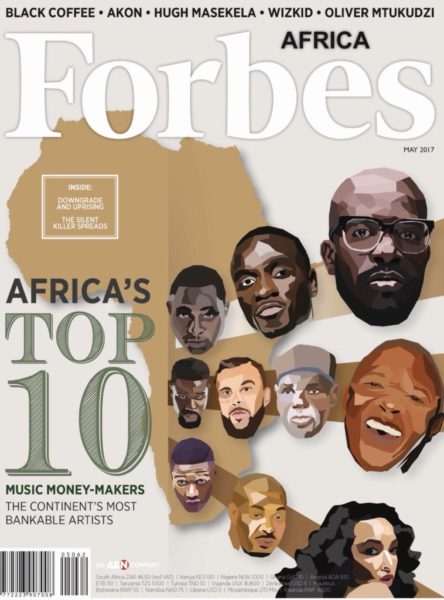 Don Jazzy, Wizkid, Davido, Sarkodie and More listed as Forbes Africa’s Top 10 Richest African Musicians