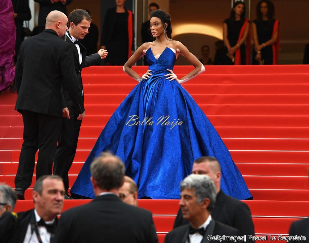 Princess Moment! Winnie Harlow Stuns in Zuhair Murad for #Cannes2017