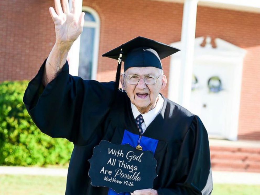 BellaNaija - It's Never Too Late! 88-Year Old Man graduates from College