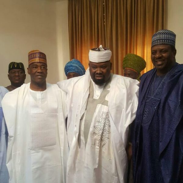 Rt. IG of Police MD Abubakar, The Dan Amana Dutse and Sen Sanusi Dagash