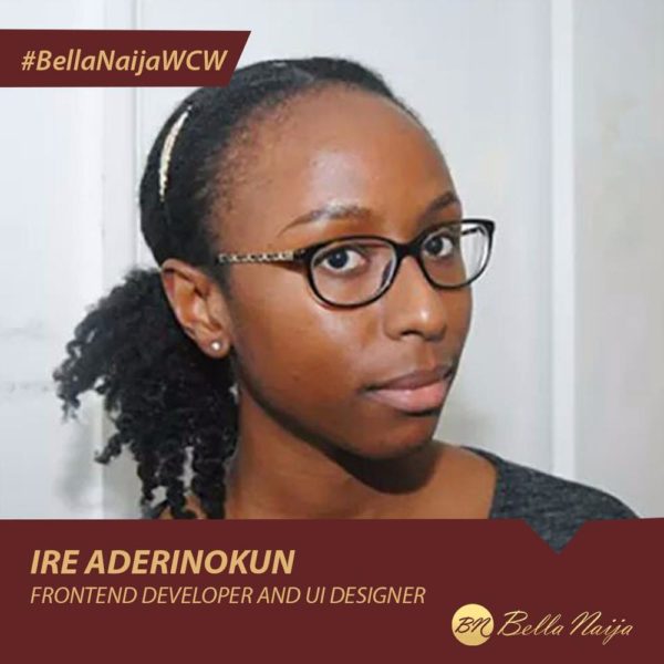 Ire Aderinokun #BellaNaijaWCW