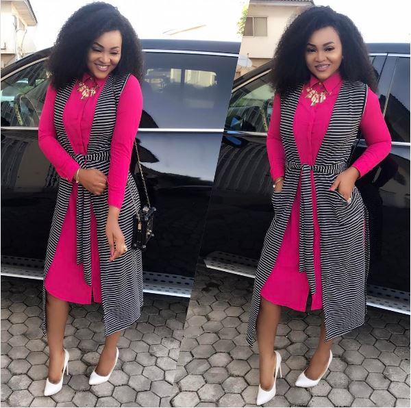 Mercy aigbe hotsell ankara jacket