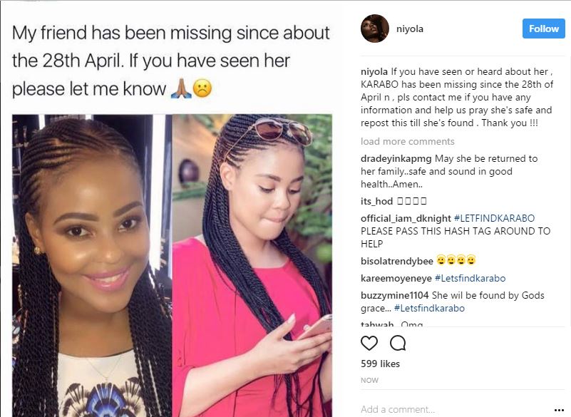 #RIPKarabo: So Sad! This Domestic Violence Victim was reported Missing but Later Found Murdered and Burned by her Ex-Boyfriend