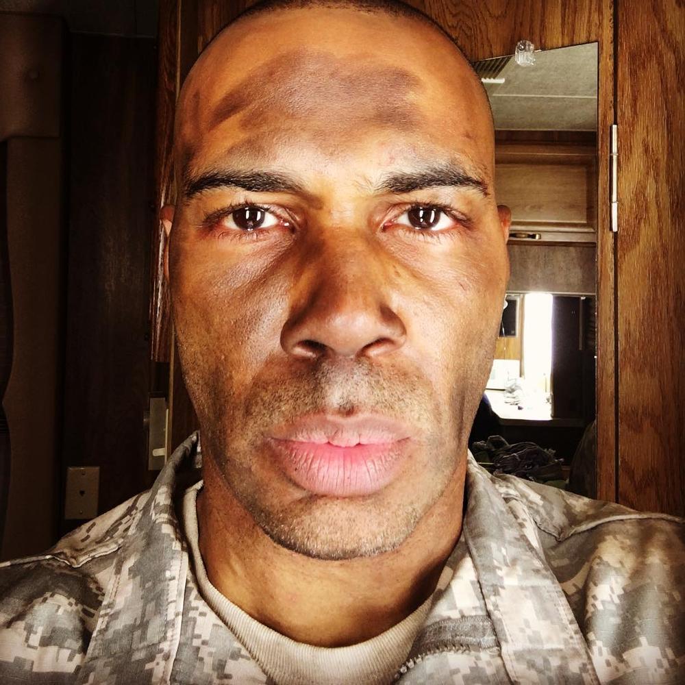 BellaNaija - Omari Hardwick goes Bald for New Movie