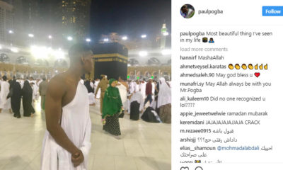 World's Most Expensive Footballer, Pogba visits Mecca