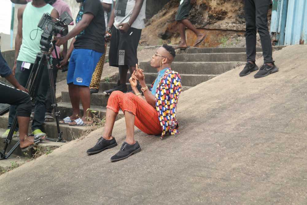 BellaNaija - Mr 2Kay shoots Video for Lastest Single "Count It All Joy" | See B.T.S Photos