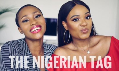 Vloggers Unite! Dimma Umeh & Omabelle try the Nigerian Tag | Watch